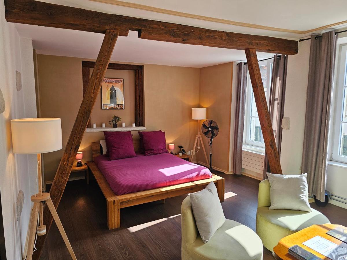 Hotel La Croix Federale à Porrentruy Extérieur photo